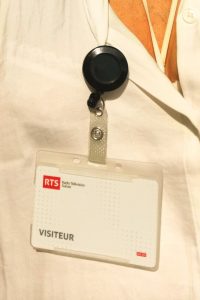 Visiteur Besucher-Badge von RTS